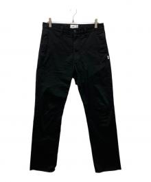 WTAPS（ダブルタップス）の古着「KHAKI TIGHT/TROUSERS.COTTON.TWILL」｜ブラック