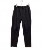 RAINMAKERレインメーカー）の古着「PONTE ROME STRETCH SLACKS」｜ブラック