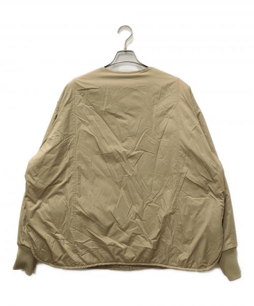 CALUX（キャラクス）CALUX (キャラクス) QUILTED リバーシブル中綿ジャケット ブラウン サイズ:Fの古着・服飾アイテム