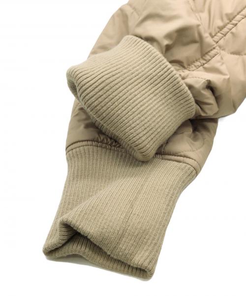 CALUX（キャラクス）CALUX (キャラクス) QUILTED リバーシブル中綿ジャケット ブラウン サイズ:Fの古着・服飾アイテム