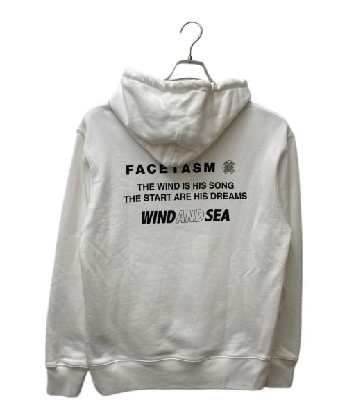WIND AND SEA（ウィンダンシー）WIND AND SEA (ウィンダンシー) FACETASM (ファセッタズム) パーカー ホワイト サイズ:Sの古着・服飾アイテム