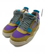 NIKE×UNIONナイキ×ユニオン）の古着「AIRJORDAN4」｜カーキ×パープル