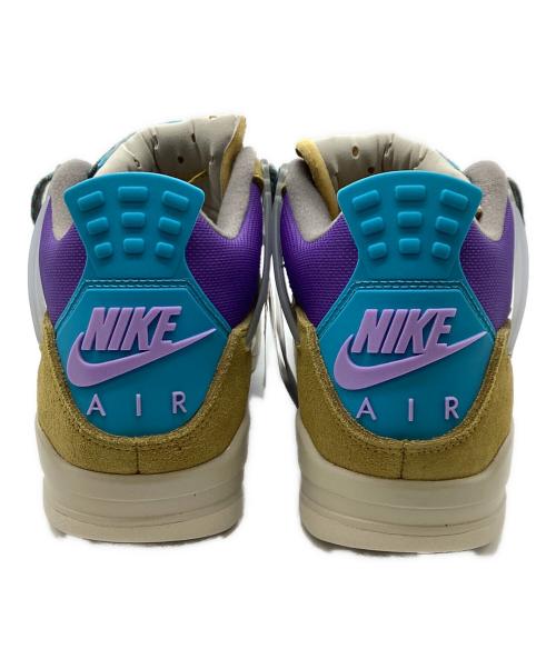 NIKE（ナイキ）NIKE (ナイキ) AIRJORDAN4 カーキ×パープル サイズ:25.5㎝の古着・服飾アイテム