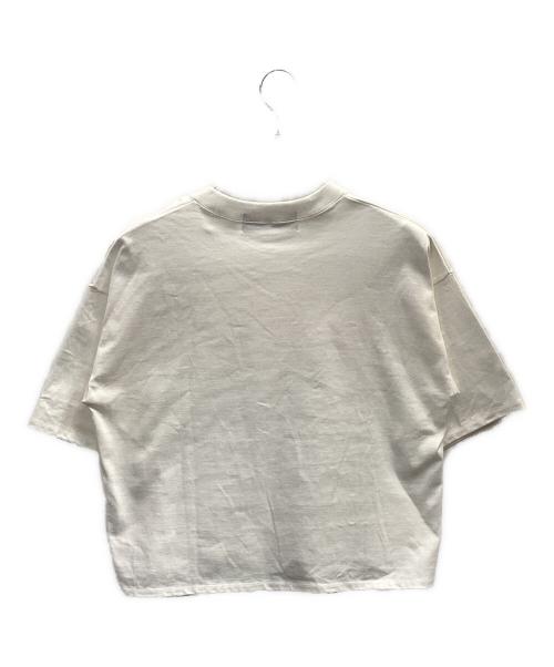 THIRD MAGAZINE（サードマガジン）THIRD MAGAZINE (サードマガジン) 別注ロゴTシャツ ホワイト サイズ:9の古着・服飾アイテム
