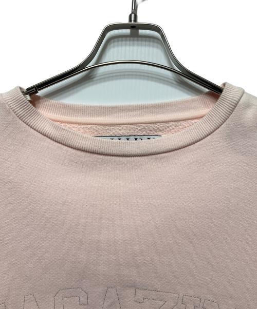 THIRD MAGAZINE（サードマガジン）THIRD MAGAZINE (サードマガジン) ロゴスウェット ピンク サイズ:9の古着・服飾アイテム