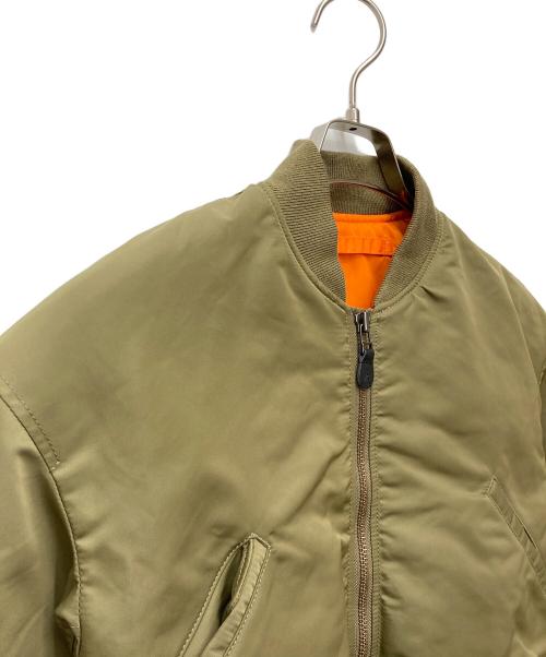 VERMEIL par iena（ヴェルメイユ パー イエナ）VERMEIL par iena (ヴェルメイユ パー イエナ) クロップド MA-1ジャケット 23-011-938-1000-3-0 カーキ サイズ:Freeの古着・服飾アイテム