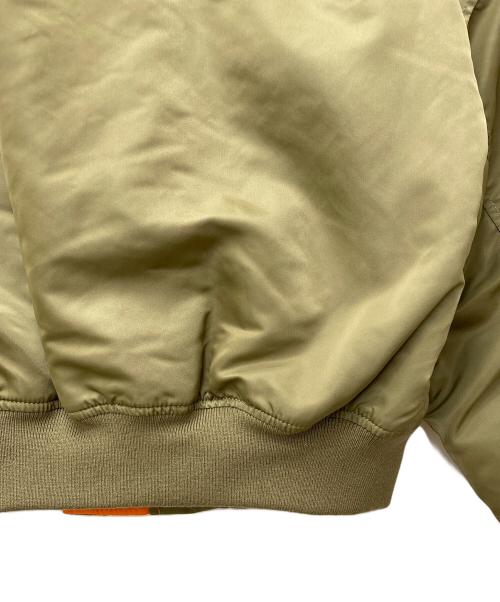 VERMEIL par iena（ヴェルメイユ パー イエナ）VERMEIL par iena (ヴェルメイユ パー イエナ) クロップド MA-1ジャケット 23-011-938-1000-3-0 カーキ サイズ:Freeの古着・服飾アイテム