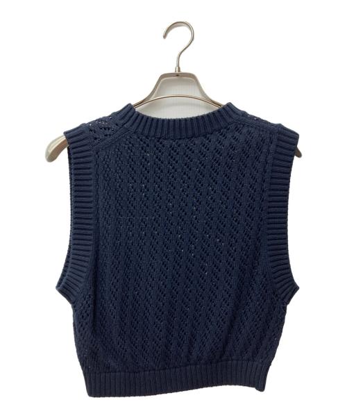 TEN（テン）TEN (テン) Ron Herman (ロンハーマン) Cotton Knit Vest ネイビー サイズ:Freeの古着・服飾アイテム