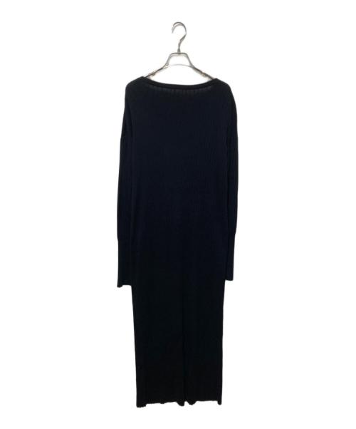 L'appartement（アパルトモン）L'appartement (アパルトモン) Rib Knit ワンピース ブラック サイズ:freeの古着・服飾アイテム