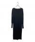 L'appartement（アパルトモン）の古着「Rib Knit ワンピース」｜ブラック