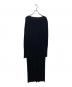 L'appartement (アパルトモン) Rib Knit ワンピース ブラック サイズ:free：5000円