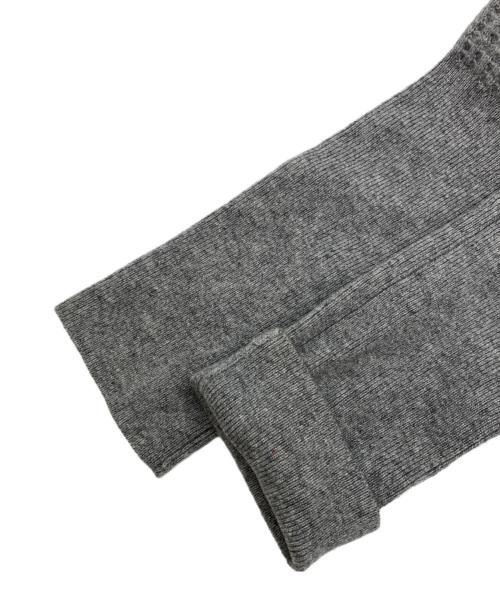 L'appartement（アパルトモン）L'appartement (アパルトモン) Cashmere Thermal Knit グレー サイズ:FREEの古着・服飾アイテム