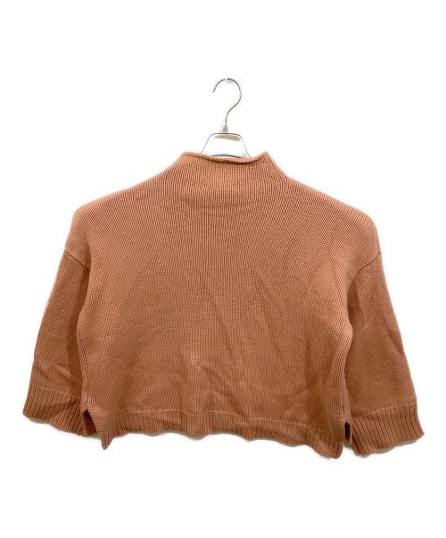 DEMYLEE（デミリー）DEMYLEE (デミリー) カシミヤボトルネックニット ピンク サイズ:Sの古着・服飾アイテム