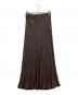 EVERYDAY I LIKE.（エヴリデイ アイ ライク）の古着「Cu/R マキシスカート」｜ブラウン