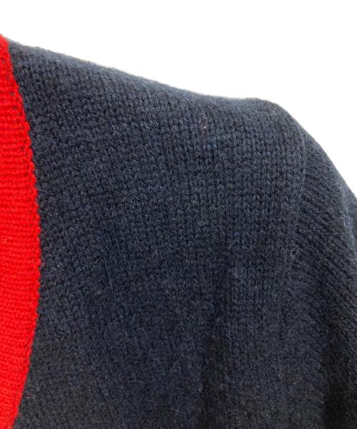 MADISON BLUE（マディソンブルー）MADISON BLUE (マディソンブルー) カシミヤ混ロングカーディガン ネイビー サイズ:Sの古着・服飾アイテム