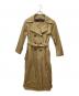 DEUXIEME CLASSE（ドゥーズィエム クラス）の古着「CELERI LONG TRENCH COAT」｜ベージュ