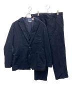 BLUE BLUEブルーブルー）の古着「マイヤーレース3ピースセットアップ」｜ネイビー