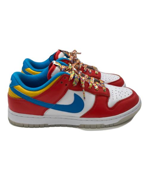 NIKE（ナイキ）NIKE (ナイキ) DUNK LOW QS FRUiTY PEBBLES レッド サイズ:25.5の古着・服飾アイテム
