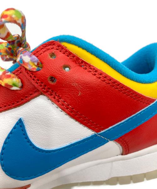 NIKE（ナイキ）NIKE (ナイキ) DUNK LOW QS FRUiTY PEBBLES レッド サイズ:25.5の古着・服飾アイテム