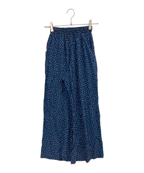 LUSANA（ルサーナ）LUSANA (ルサーナ) sisi pant ネイビー サイズ:XSの古着・服飾アイテム