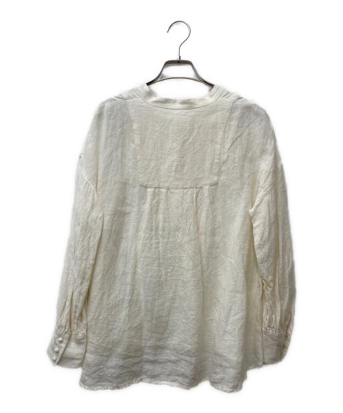 magali（マガリ）magali (マガリ) リネンブラウス アイボリー サイズ:Freeの古着・服飾アイテム