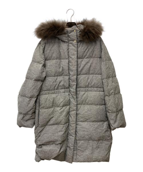 23区（ニジュウサンク）23区 (ニジュウサンク) LIMONTA ダウン コート CMWOSW0515 グレー サイズ:38の古着・服飾アイテム