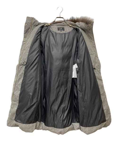 23区（ニジュウサンク）23区 (ニジュウサンク) LIMONTA ダウン コート CMWOSW0515 グレー サイズ:38の古着・服飾アイテム