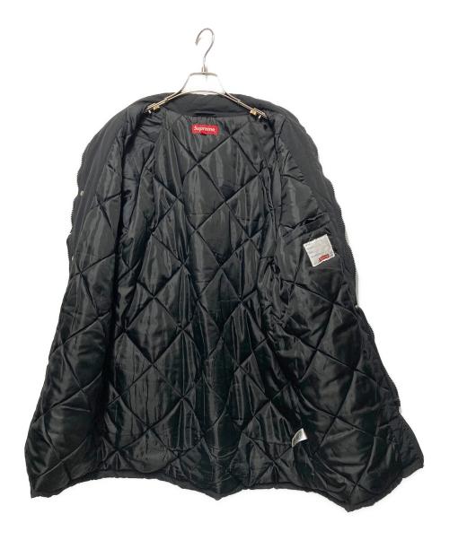 SUPREME（シュプリーム）SUPREME (シュプリーム) Pinstripe Panel Sports Parka ブラック サイズ:Ｓの古着・服飾アイテム