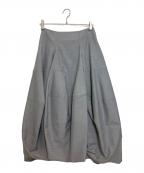 ENFOLDエンフォルド）の古着「ソフトトロピカル Vase Balloon SKIRT」｜トップグレー