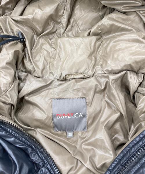 DUVETICA（デュベティカ）DUVETICA (デュベティカ) ファー付ダウンコート ネイビー サイズ:38の古着・服飾アイテム