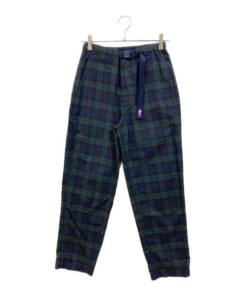 THE NORTHFACE PURPLELABEL（ザ・ノースフェイス パープルレーベル）THE NORTHFACE PURPLELABEL (ザ・ノースフェイス パープルレーベル) Tartan Plaid Field Pants ネイビー サイズ:SIZE WSの古着・服飾アイテム