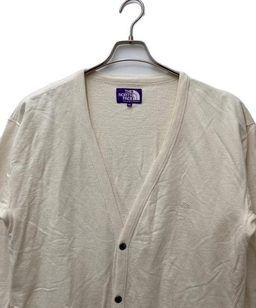 THE NORTHFACE PURPLELABEL（ザ・ノースフェイス パープルレーベル）THE NORTHFACE PURPLELABEL (ザ・ノースフェイス パープルレーベル) 10oz マウンテン スウェットカーディガン NT6304N アイボリー サイズ:WSの古着・服飾アイテム