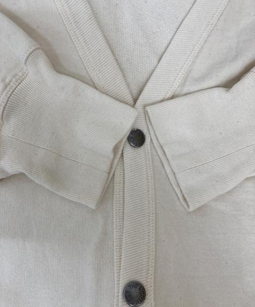 THE NORTHFACE PURPLELABEL（ザ・ノースフェイス パープルレーベル）THE NORTHFACE PURPLELABEL (ザ・ノースフェイス パープルレーベル) 10oz マウンテン スウェットカーディガン NT6304N アイボリー サイズ:WSの古着・服飾アイテム