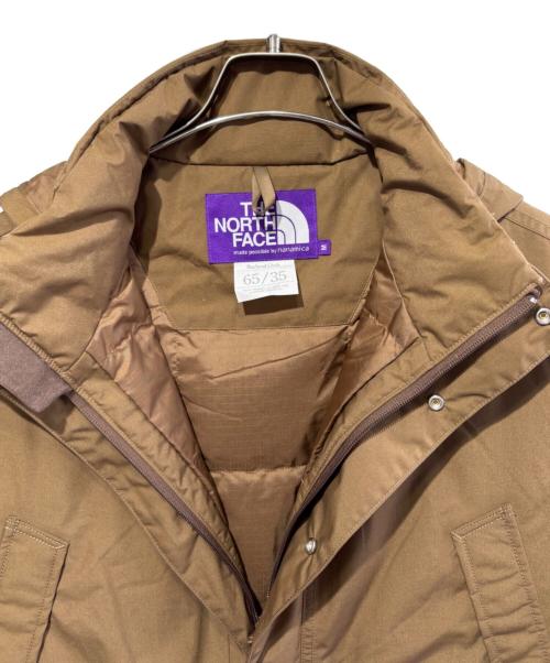 THE NORTHFACE PURPLELABEL（ザ・ノースフェイス パープルレーベル）THE NORTHFACE PURPLELABEL (ザ・ノースフェイス パープルレーベル) 65/35 HYVENT Mountain Down Coat ブラウン サイズ:Mの古着・服飾アイテム