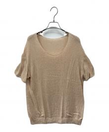 Plage（プラージュ）の古着「HALF SLEEVE LOOSE プルオーバー」｜ベージュ