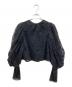 Ameri (アメリ) BRUSHED LACE VOLUME SLEEVE BLOUSE ブラック サイズ:S：13000円