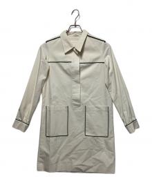 AUGUST（オーガスト）の古着「サファリミニドレス」｜ホワイト