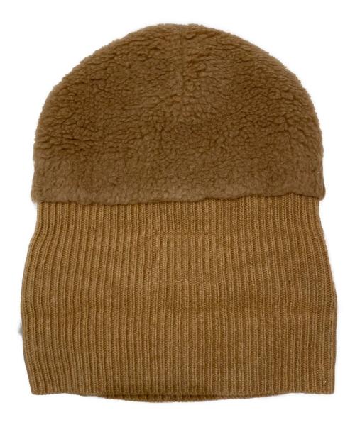 MaxMara（マックスマーラ）MaxMara (マックスマーラ) テディベア ニットキャップ ブラウン サイズ:58の古着・服飾アイテム
