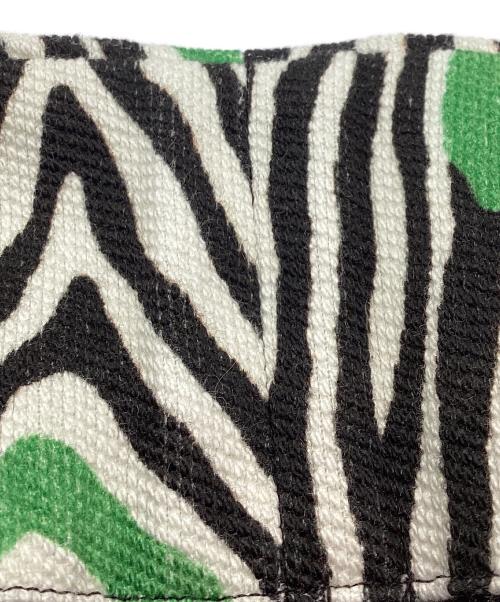 FUMIE=TANAKA（フミエタナカ）FUMIE=TANAKA (フミエタナカ) ゼブラスカート　ZEBRA SKIRT ブラック サイズ:2の古着・服飾アイテム