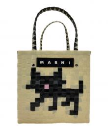 MARNI（マルニ）の古着「ANIMAL BASKET BAG」｜アイボリー