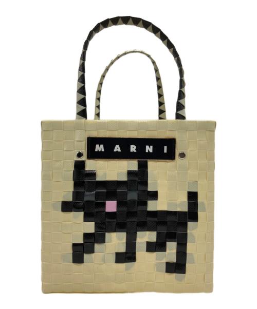MARNI（マルニ）MARNI (マルニ) ANIMAL BASKET BAG アイボリーの古着・服飾アイテム