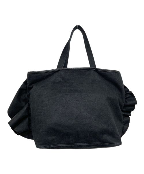 setsuko sagittaire（セツコセジテール）setsuko sagittaire (セツコセジテール) リネントートバッグ ブラックの古着・服飾アイテム