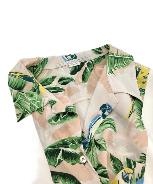 STELLA McCARTNEY（ステラマッカートニー）STELLA McCARTNEY (ステラマッカートニー) オープンカラーアロハシャツ ピンク サイズ:36の古着・服飾アイテム