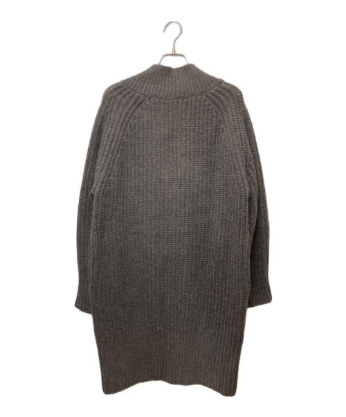 ticca（ティッカ）ticca (ティッカ) 深Vネックチュニック 0213422264 TBAA-264 ブラウン サイズ:Fの古着・服飾アイテム
