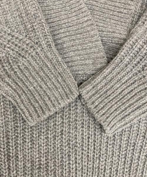 ticca（ティッカ）ticca (ティッカ) 深Vネックチュニック 0213422264 TBAA-264 ブラウン サイズ:Fの古着・服飾アイテム