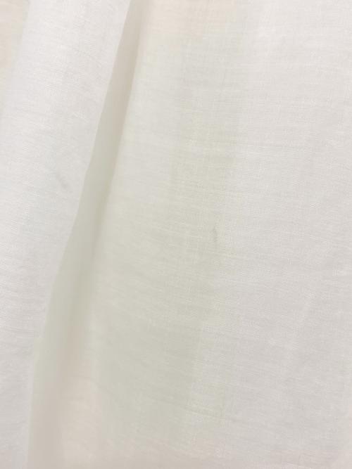 SACRA（サクラ）SACRA (サクラ) RAMIE LAWN SKIRT ホワイト サイズ:38の古着・服飾アイテム