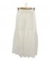SACRA (サクラ) RAMIE LAWN SKIRT ホワイト サイズ:38：10000円