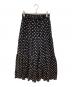 SACRA（サクラ）の古着「ポルカドットスカート　POLKA DOT'S SKIRT」｜ブラック