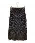 SACRA (サクラ) ポルカドットスカート　POLKA DOT'S SKIRT ブラック サイズ:38：4000円