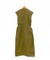 ADORE (アドーア) ナイロンコットンタフタワンピース カーキ サイズ:38：22000円